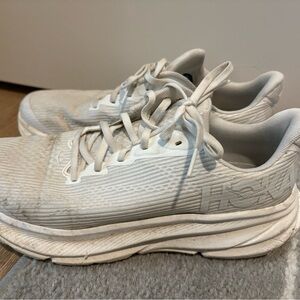 HOKA White Athletic Sneakers